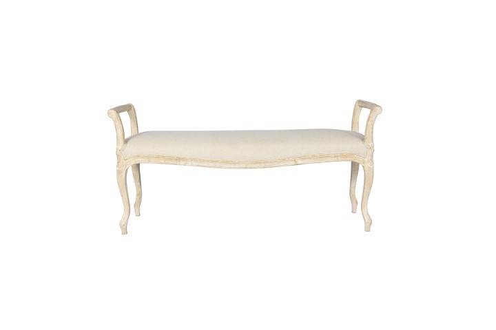DIVAN EN MADERA GABRIELA CON BRAZO – Eventos Del Cibao